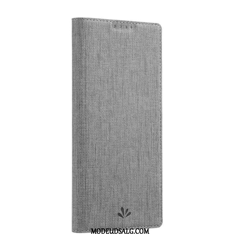 Cover Sony Xperia 10 IV Flip Cover Vili Stoftekstur