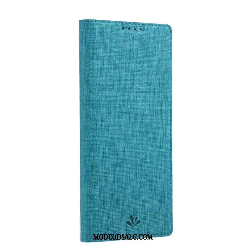 Cover Sony Xperia 10 IV Flip Cover Vili Stoftekstur