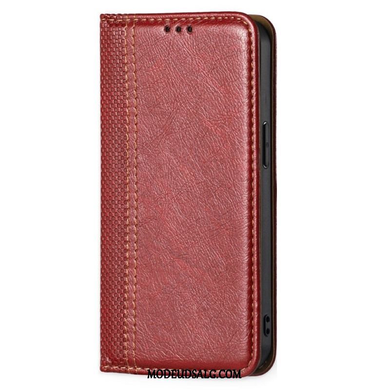 Cover Sony Xperia 10 IV Flip Cover Vintage Kunstlæder