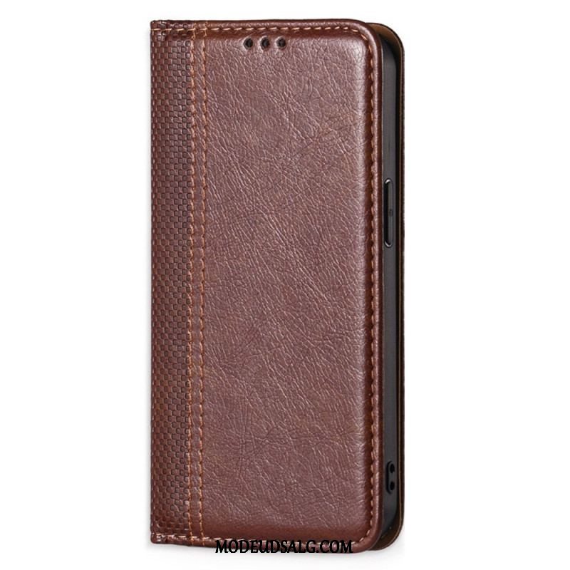 Cover Sony Xperia 10 IV Flip Cover Vintage Kunstlæder