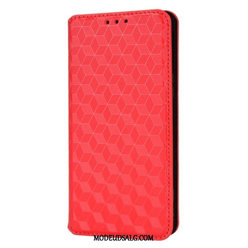 Cover Sony Xperia 5 IV Flip Cover 3d Tekstur