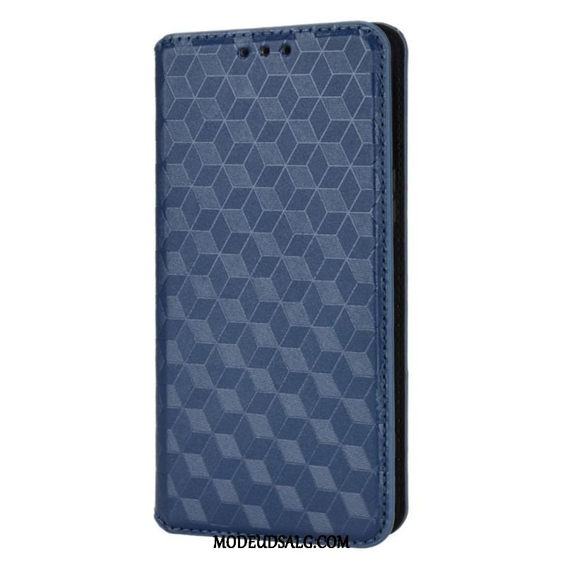 Cover Sony Xperia 5 IV Flip Cover 3d Tekstur