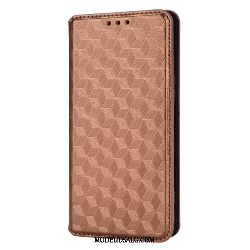 Cover Sony Xperia 5 IV Flip Cover 3d Tekstur