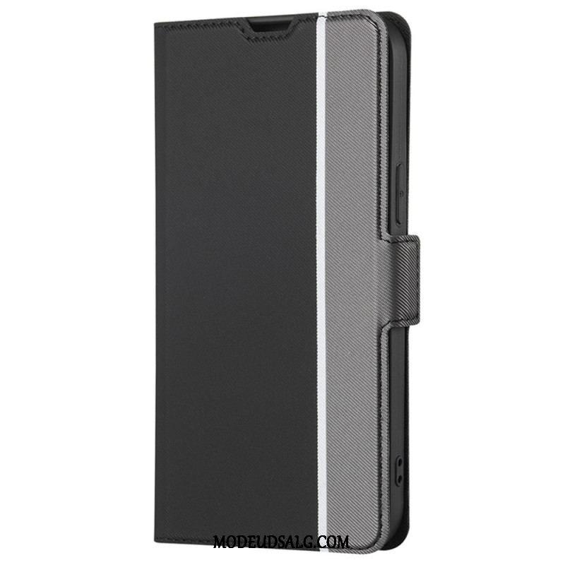 Cover Sony Xperia 5 IV Flip Cover Ultra Fin Bicolor