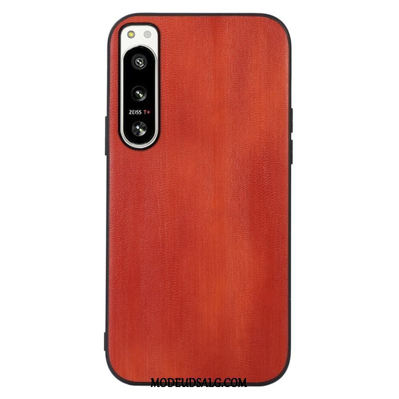 Cover Sony Xperia 5 IV Tekstureret Kunstlæder