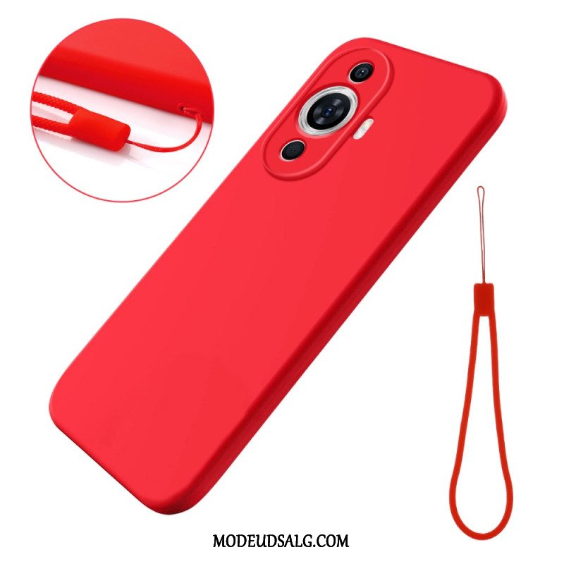 Cover Til Huawei Nova 12s Flydende Silikone Strop