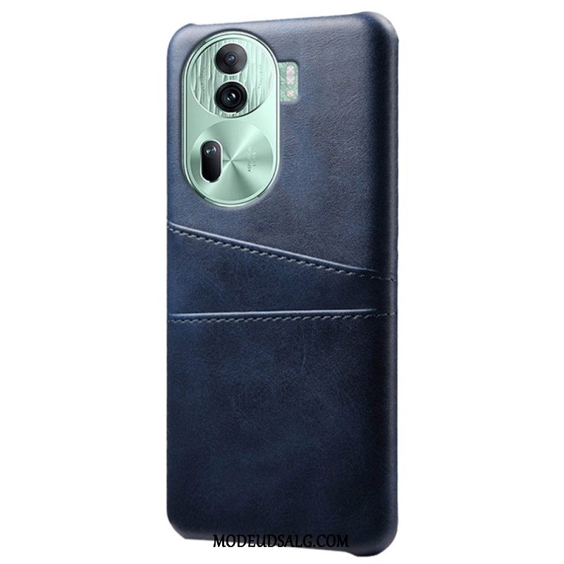 Cover Til Oppo Reno 11 Pro 5g Læder Effekt Kortholder