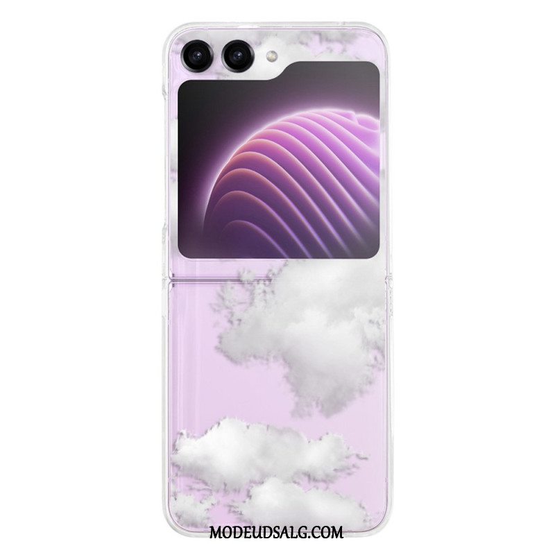 Cover Til Samsung Galaxy Z Flip 5 Gennemsigtig Himmel