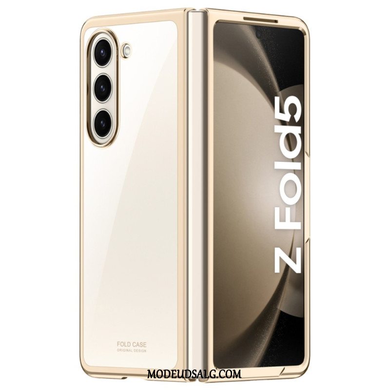 Cover Til Samsung Galaxy Z Fold 5 Diskrete Metalkanter