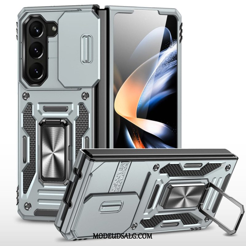 Cover Til Samsung Galaxy Z Fold 5 Komplet Beskyttelse Med Ring