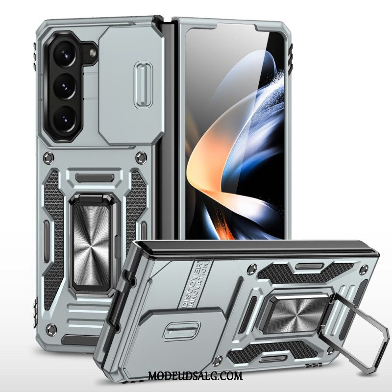 Cover Til Samsung Galaxy Z Fold 6 Glidelinsestøtte Og Beskyttelse