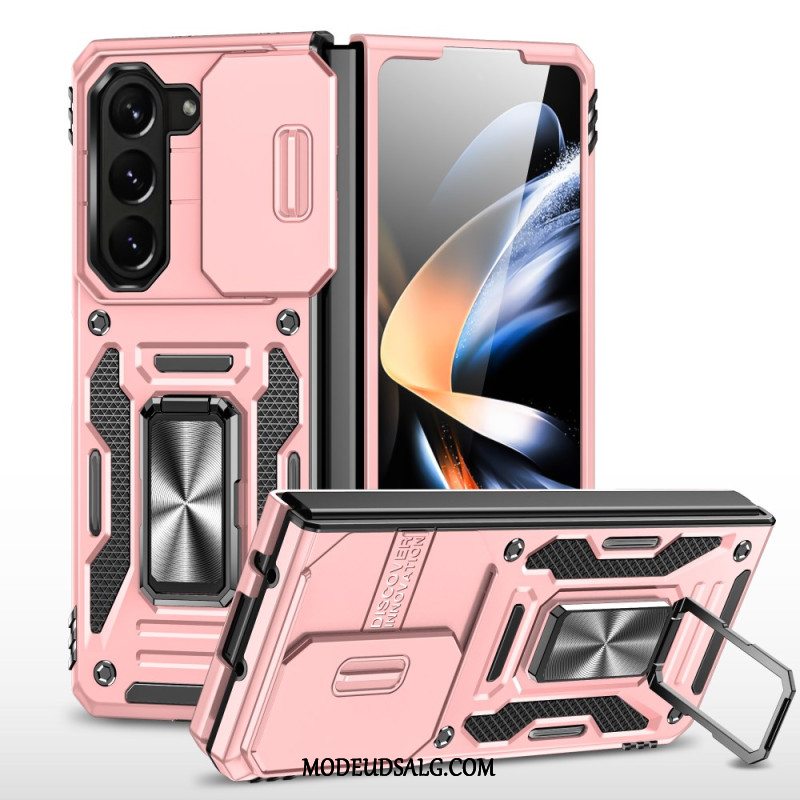 Cover Til Samsung Galaxy Z Fold 6 Glidelinsestøtte Og Beskyttelse