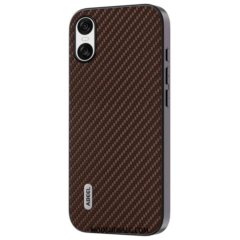 Cover Til Sony Xperia 10 Vi Abeel Carbon Fiber Texture