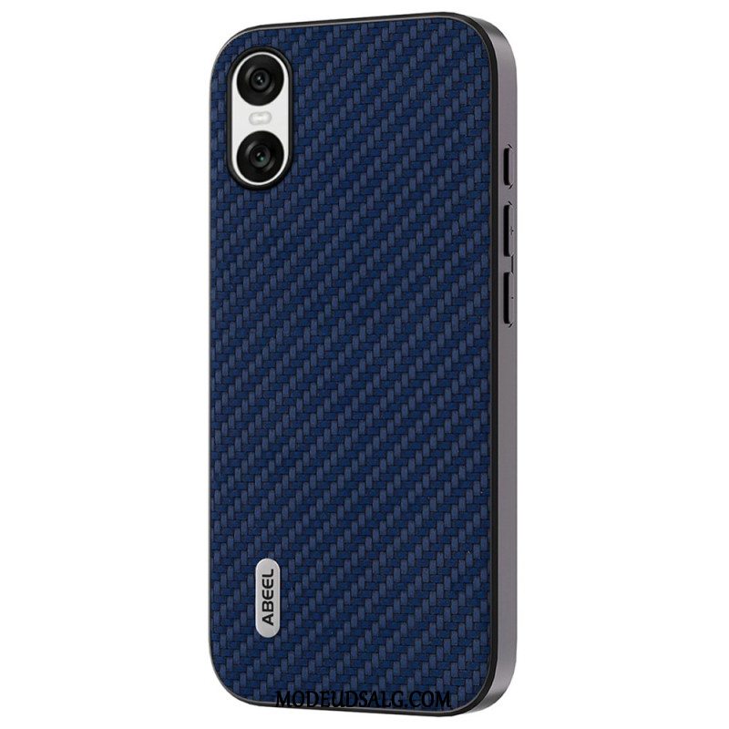 Cover Til Sony Xperia 10 Vi Abeel Carbon Fiber Texture