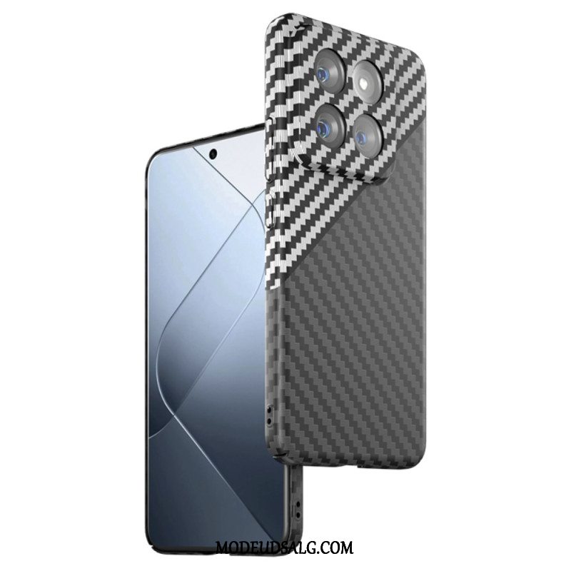 Cover Til Xiaomi 14 Carbon Fiber Style