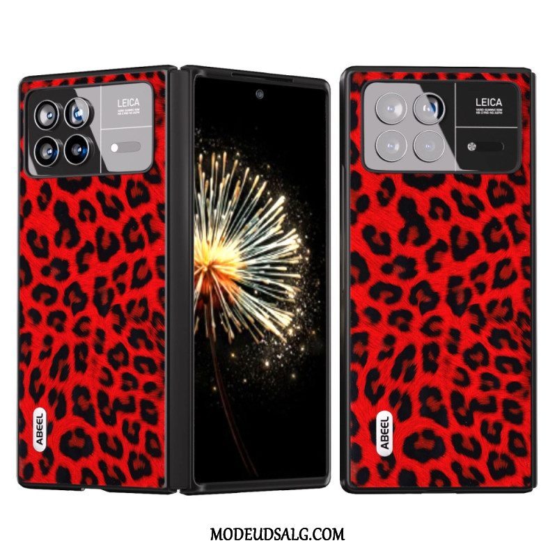 Cover Til Xiaomi Mix Fold 3 Leopardmønster Abeel