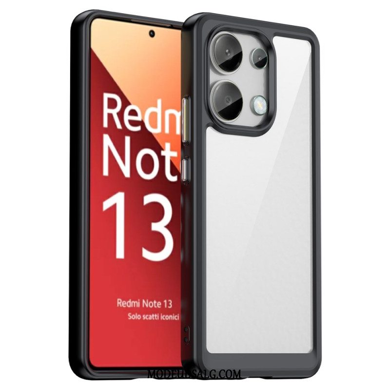 Cover Til Xiaomi Redmi Note 13 4g Hybridfarvede Kanter