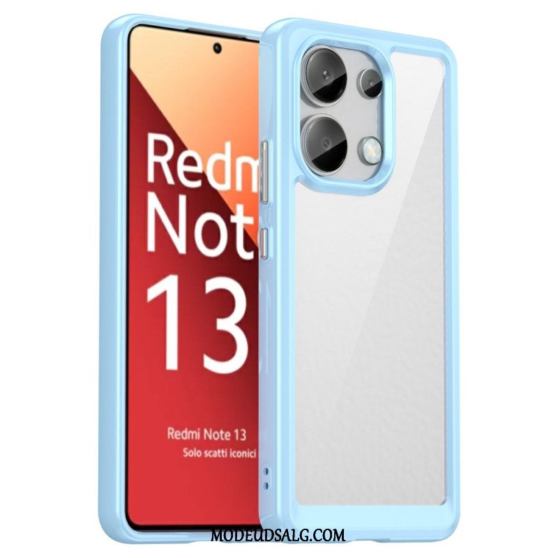 Cover Til Xiaomi Redmi Note 13 4g Hybridfarvede Kanter