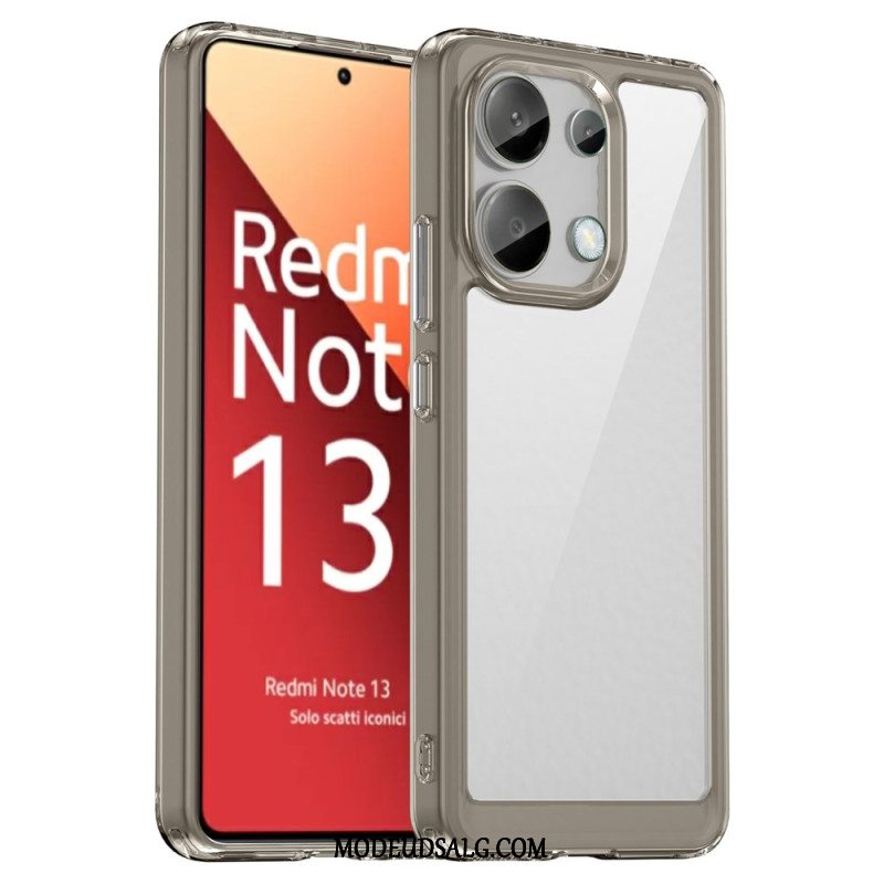 Cover Til Xiaomi Redmi Note 13 4g Hybridfarvede Kanter