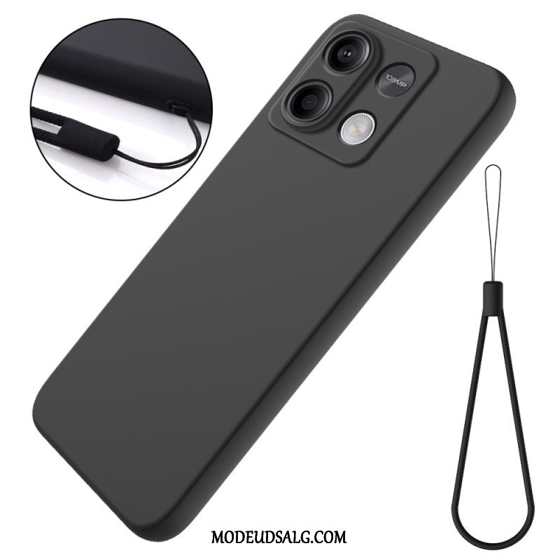 Cover Til Xiaomi Redmi Note 13 5g Flydende Silikone Strop