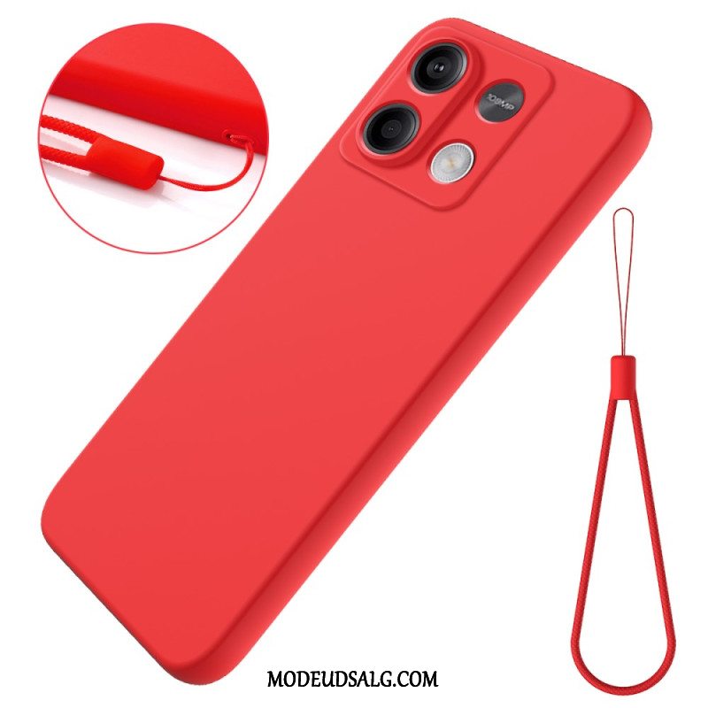 Cover Til Xiaomi Redmi Note 13 5g Flydende Silikone Strop