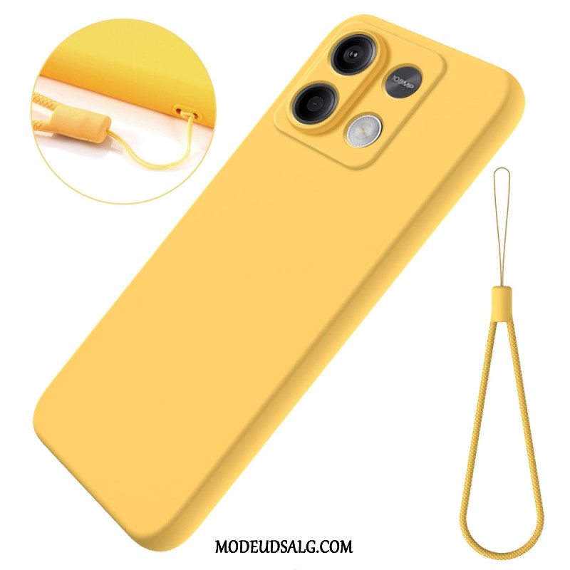 Cover Til Xiaomi Redmi Note 13 5g Flydende Silikone Strop