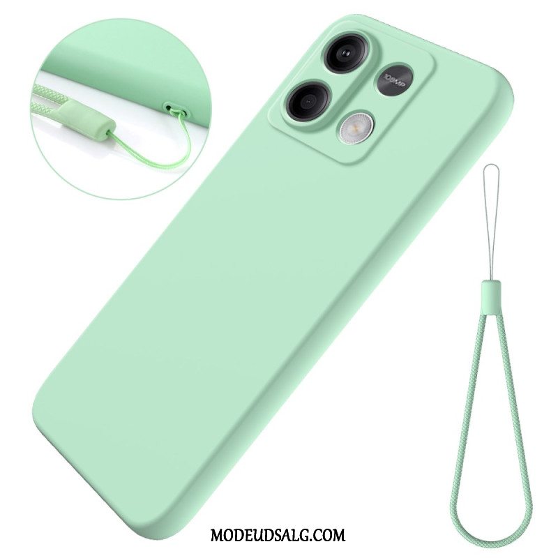 Cover Til Xiaomi Redmi Note 13 5g Flydende Silikone Strop