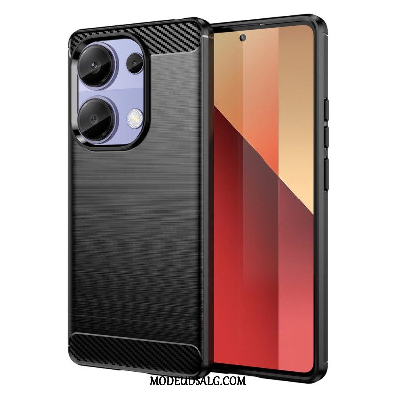 Cover Til Xiaomi Redmi Note 13 Pro 4g Børstet Kulfiber