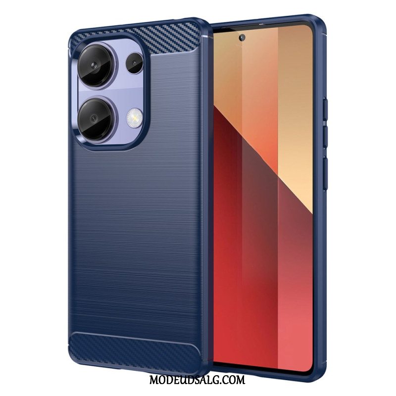 Cover Til Xiaomi Redmi Note 13 Pro 4g Børstet Kulfiber