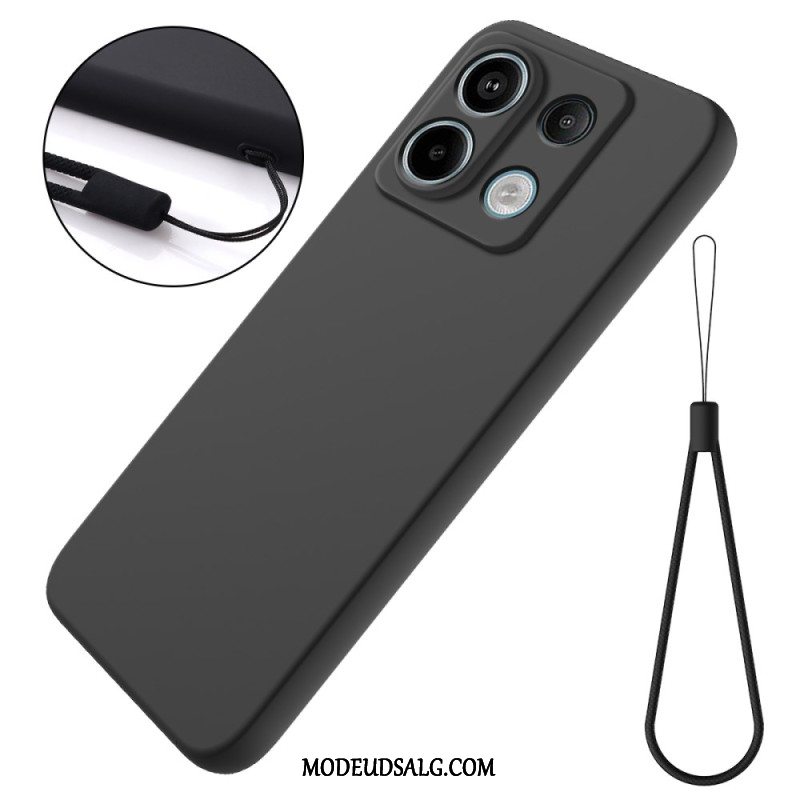 Cover Til Xiaomi Redmi Note 13 Pro 5g Flydende Silikone Strop