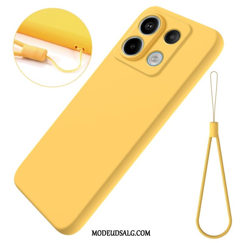 Cover Til Xiaomi Redmi Note 13 Pro 5g Flydende Silikone Strop