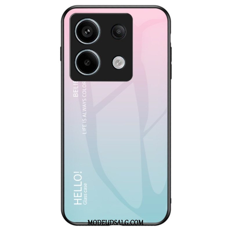 Cover Til Xiaomi Redmi Note 13 Pro 5g Hej Hærdet Glas