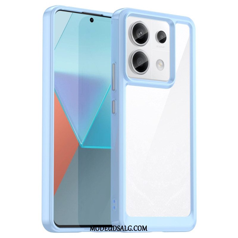 Cover Til Xiaomi Redmi Note 13 Pro 5g Hybridfarvede Kanter