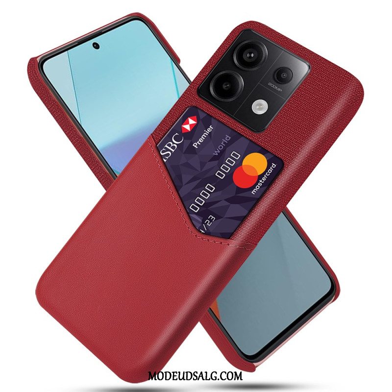 Cover Til Xiaomi Redmi Note 13 Pro 5g Kortholder