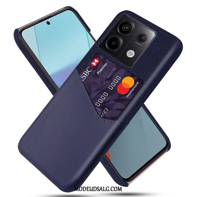 Cover Til Xiaomi Redmi Note 13 Pro 5g Kortholder