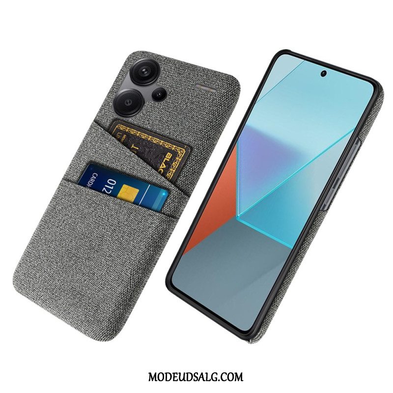 Cover Til Xiaomi Redmi Note 13 Pro Plus 5g Stofkortholder