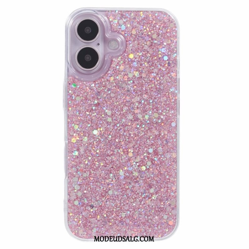 Cover Til iPhone 16 Plus Glitter