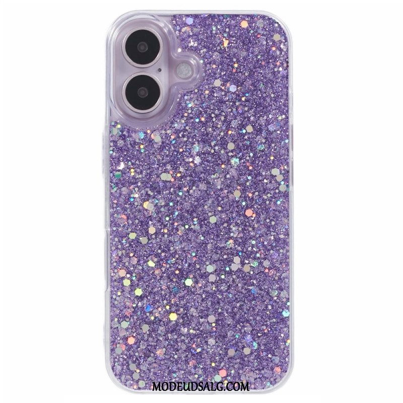 Cover Til iPhone 16 Plus Glitter