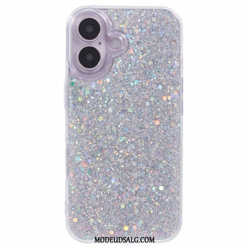 Cover Til iPhone 16 Plus Glitter