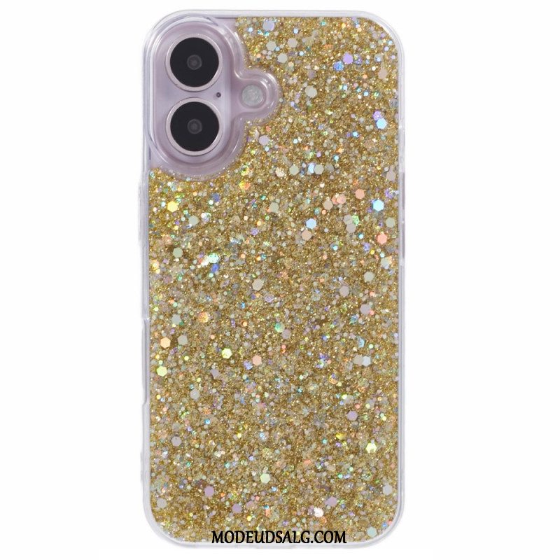 Cover Til iPhone 16 Plus Glitter