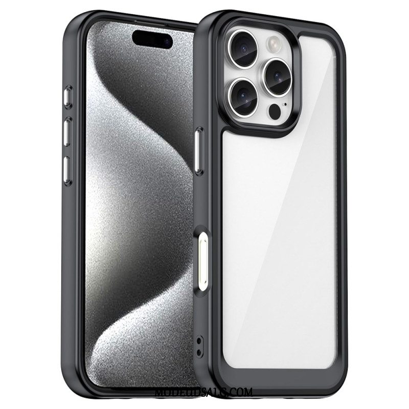 Cover Til iPhone 16 Pro Akryl Og Silikone