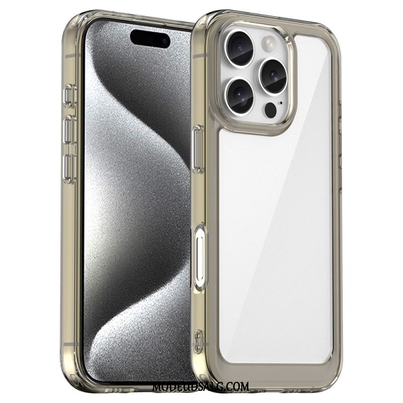 Cover Til iPhone 16 Pro Akryl Og Silikone