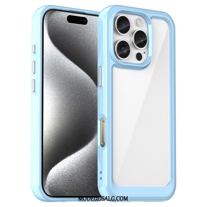 Cover Til iPhone 16 Pro Akryl Og Silikone