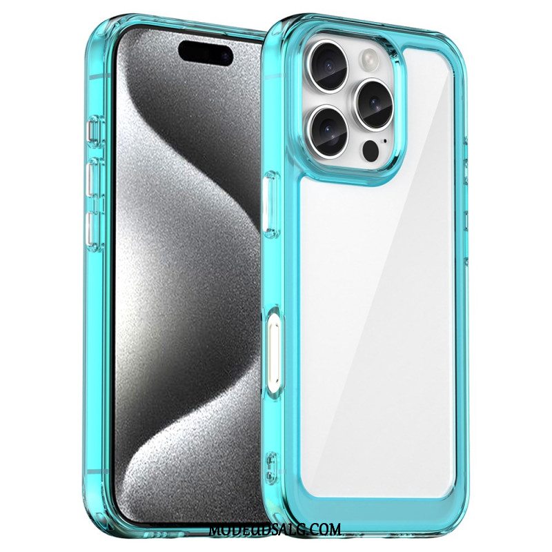 Cover Til iPhone 16 Pro Akryl Og Silikone