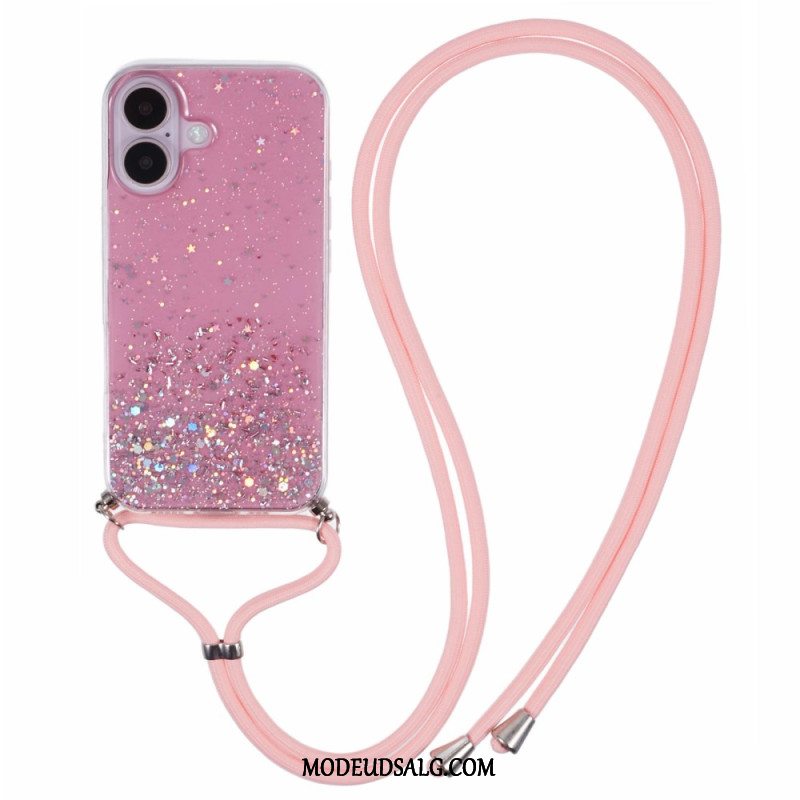 Cover Til iPhone 16 Sequin Series Ledning