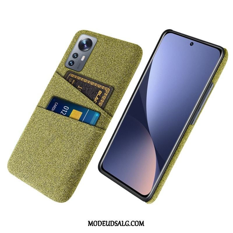 Cover Xiaomi 12 / 12X Kortholder Klud