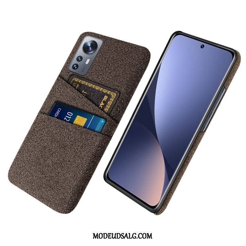 Cover Xiaomi 12 / 12X Kortholder Klud