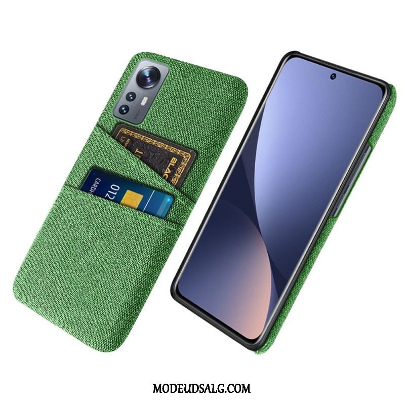 Cover Xiaomi 12 / 12X Kortholder Klud