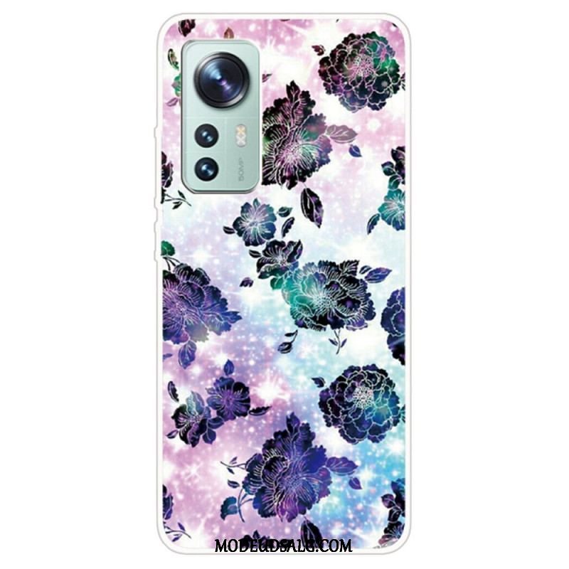 Cover Xiaomi 12 / 12X Silikone Blomster