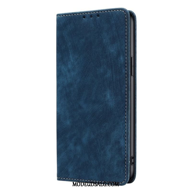 Cover Xiaomi 12 Lite Flip Cover Retro Læder Stil